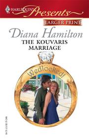 Cover of: The Kouvaris Marriage by Diana Hamilton