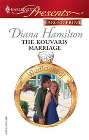 The Kouvaris Marriage by Diana Hamilton