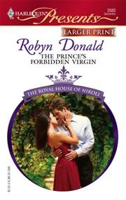 Cover of: The Prince's Forbidden Virgin (Harlequin Presents) by Robyn Donald