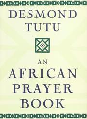 Cover of: An African Prayer Book by Desmond Tutu
