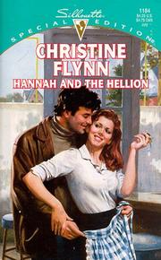 Cover of: Hannah And The Hellion