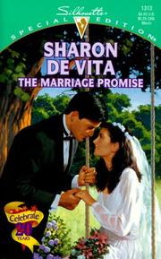 Cover of: Marriage Promise by Sharon De Vita