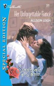 Cover of: Her Unforgettable Fiance: Stockwells of Texas (Silhouette Special Edition, No 1381) (Silhoette Special Edition, No 1381)