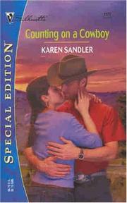 Cover of: Counting on a cowboy by Karen Sandler