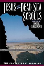 Cover of: Jesus and the Dead Sea Scrolls