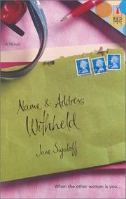 Cover of: Name & Address Withheld by Jane Sigaloff