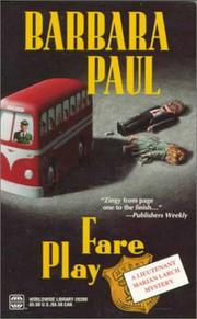 Cover of: Fare Play by Barbara Paul