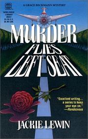 Murder Flies Left Seat (Wwl Mystery) by Jackie Lewin