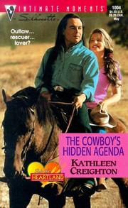 Cover of: The Cowboy's Hidden Agenda (The Sisters Waskowitz)