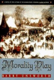 Cover of: Morality play by Barry Unsworth