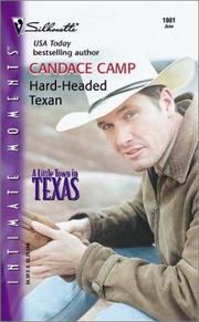 Cover of: Hard-Headed Texan: A Little Town in Texas, Silhouette Intimate Moments No. 1081
