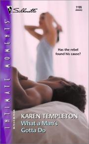 Cover of: What a Man's Gotta Do by Karen Templeton