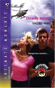 Cover of: Deadly intent