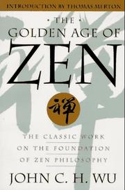 Cover of: golden age of Zen
