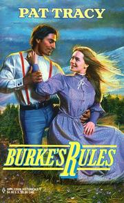 Cover of: Burke's Rules by Pat Tracy