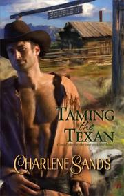 Cover of: Taming the Texan
