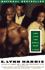 Cover of: And This Too Shall Pass by E. Lynn Harris, E. Lynn Harris