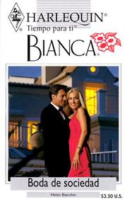 Cover of: Boda De Sociedad (Wedding In Society)