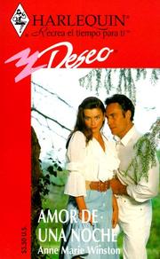 Cover of: Amor de una noche
