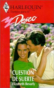 Cover of: Cuestion De Suerte (A Matter Of Luck) (Deseo, 199)