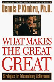 Cover of: What Makes Great Great