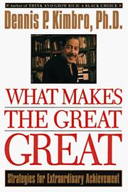 Cover of: What makes the great great