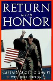 Cover of: Return with honor by Scott O'Grady