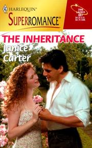 Cover of: The Inheritance (Harlequin Superromance No. 887) by Janice Carter
