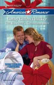 Cover of: The Rancher's Christmas Baby (Harlequin American Romance Series)