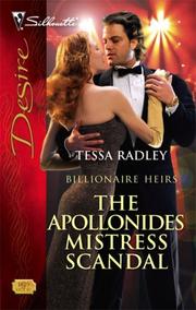 Cover of: The Apollonides Mistress Scandal (Silhouette Desire)