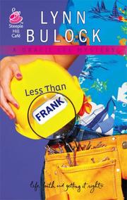 Cover of: Less Than Frank by Lynn Bulock