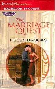 Cover of: The Marriage Quest (Promotional Presents Bachelor Tycoons)