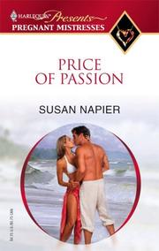 Cover of: Price of Passion (Harlequin Presents: Pregnant Mistresses) by Susan Napier
