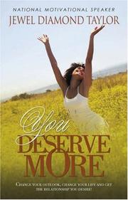 Cover of: You Deserve More | Jewel Diamond Taylor