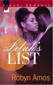 Cover of: Lilah's List (Kimani Romance) by Robyn Amos