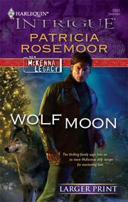 Cover of: Wolf Moon (Harlequin Intrigue: the Mckenna Legacy)