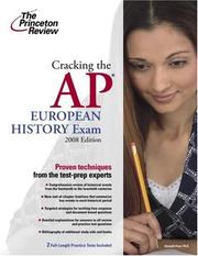 Cover of: Cracking the AP European History Exam by Princeton Review, Princeton Review