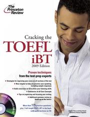 Cover of: Cracking the TOEFL IBT with Audio CD by Princeton Review, Princeton Review