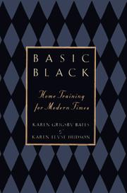 Cover of: Basic black: home training for modern times