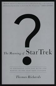 Cover of: The meaning of Star Trek