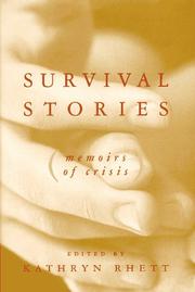 Cover of: Survival Stories: Memoirs of Crisis