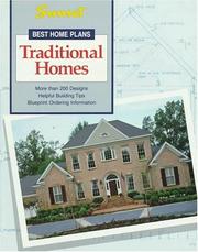 Cover of: Traditional Homes (Best Home Plans)