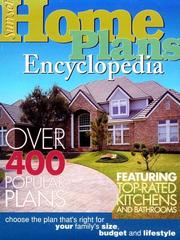 Cover of: Home Plans Encyclopedia by Sunset Books