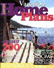 Cover of: Vacation Home Plans (Best Home Plans)