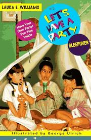Cover of: Sleepover (Let's Have a Party)