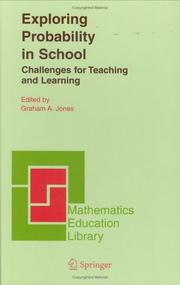 Cover of: Exploring Probability in School by Graham A. Jones