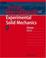 Cover of: Handbook of Experimental Solid Mechanics