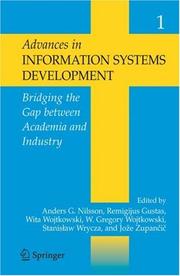 Cover of: Advances in Information Systems Development:: Bridging the Gap between Academia & Industry