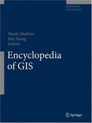 Cover of: Encyclopedia of GIS