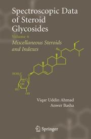 Cover of: Spectroscopic Data of Steroid Glycosides: Volume 6